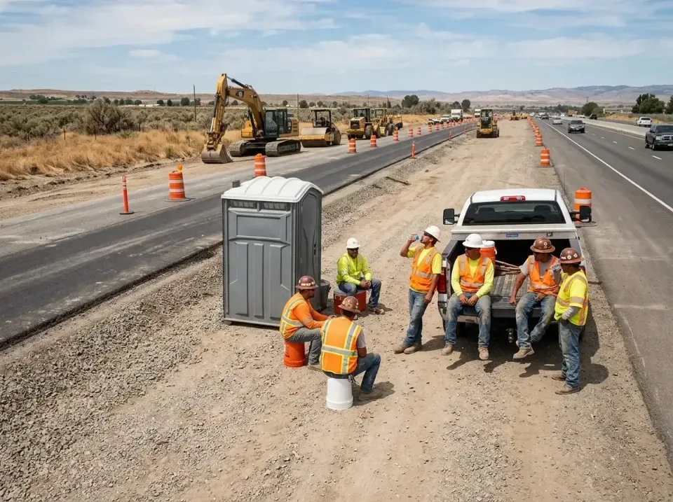 highway-road-construction-crew-007 — frequently asked questions, Porta Potty and Restroom Rentals in Zionsville, IN